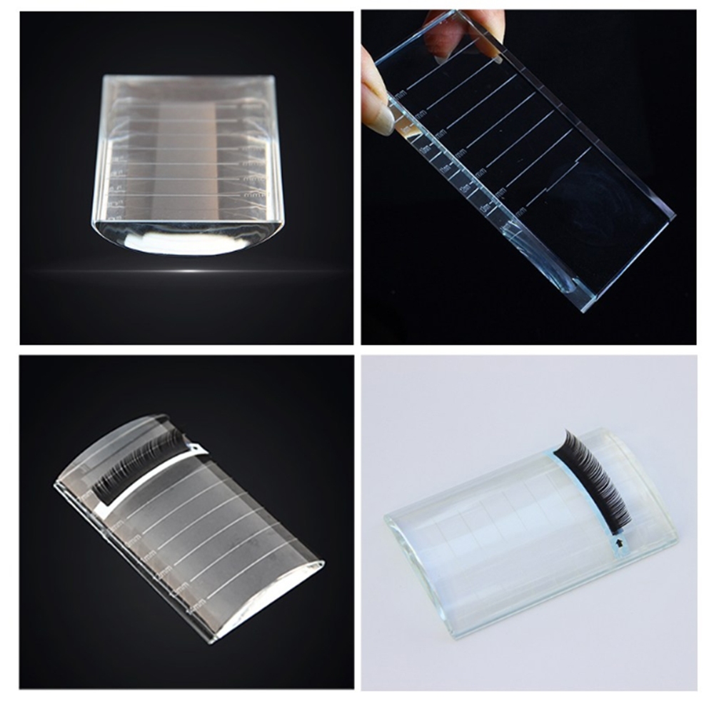 Paleta De Cola De Cristal Octogonal Suporte Anti-Hardening