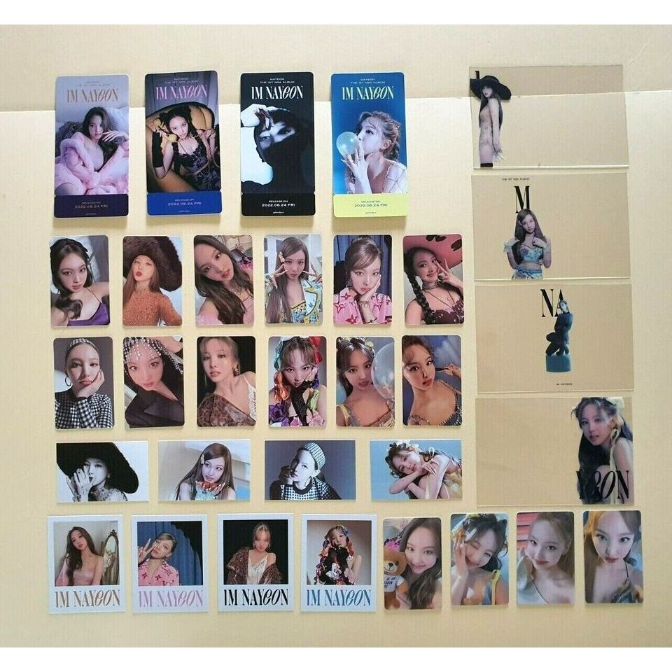 Kpop Twice Nayeon 1o Mini Álbum I'm Photocard Oficial E Withmuu Lucky Draw
