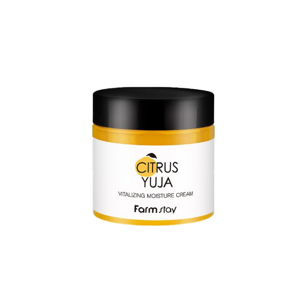 farmstay citrus yuja vitalizing moisture cream 80g em Oferta na Shopee