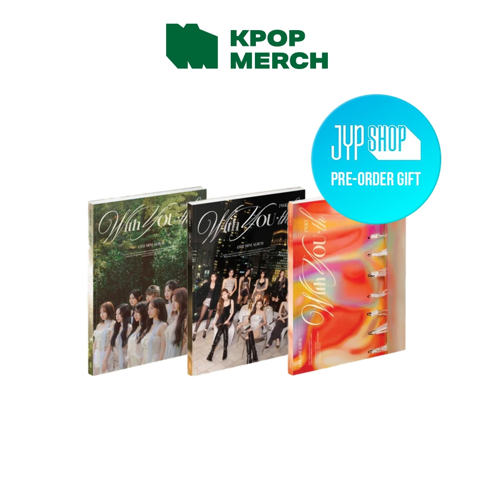 (JYP SHOP POB) TWICE - 13th Mini Album [ With YOU-th ] - Hobbies & Collections
