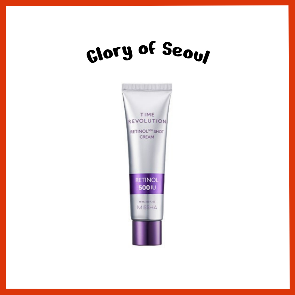 MISSHA Revolução Do Tempo Retinol 500 Shot Cream, 60ml em Oferta na Shopee