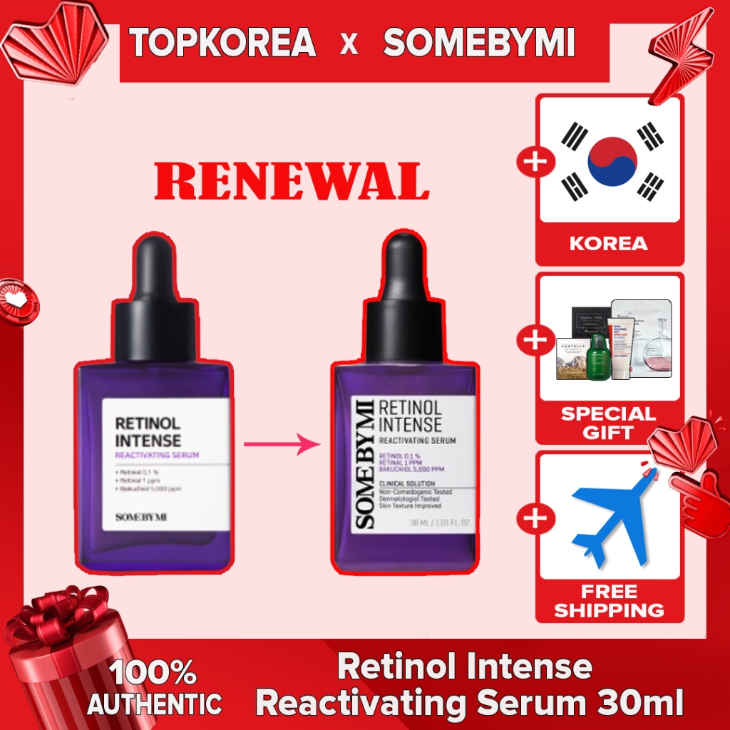 ★ Alguns Por Mi Soro Reativante Intenso Retinol 30ml/TOPKOREA/Envio Da Coreia