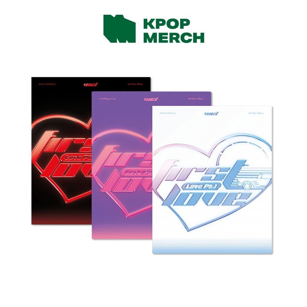 WEi - 4th Mini Album [ Love Pt.1 : First Love ] em Oferta na Shopee