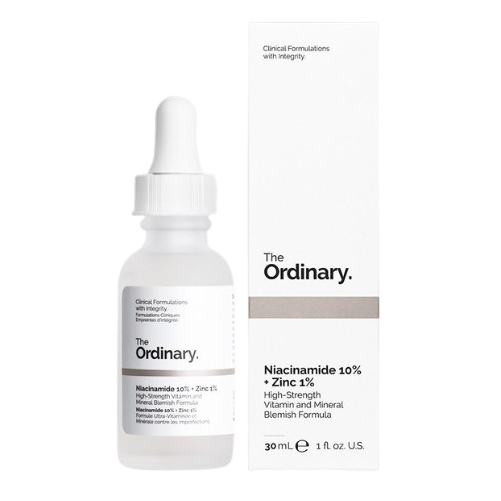 The Ordinary Niacinamida 10% + Zinco 1%: Sérum Facial para Controle de Oleosidade e Poros