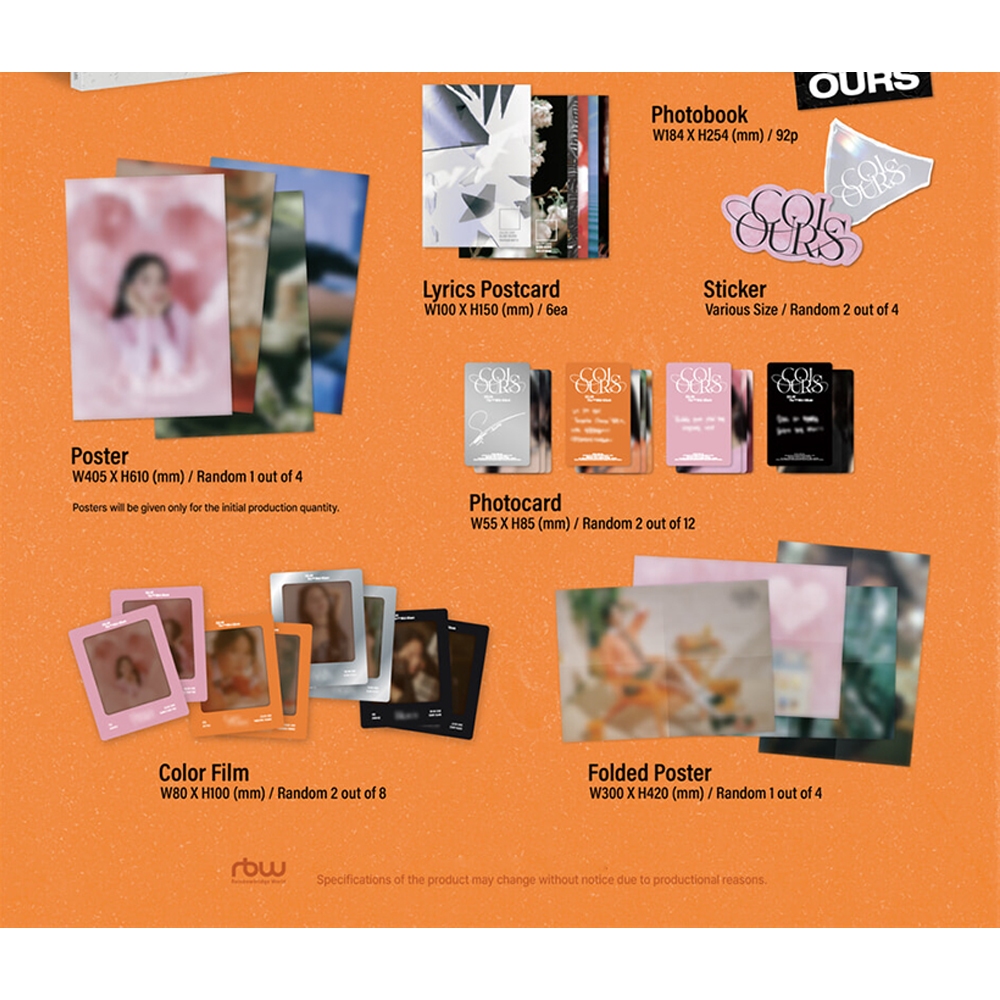 Detalhes do (Bizent POB) SOLAR - 2nd Mini Album [ Colours ]_Palette ver