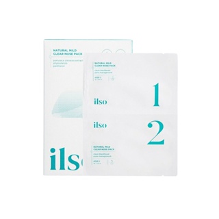 ilso natural mild clear nose pack (5 pieces) em Oferta na Shopee