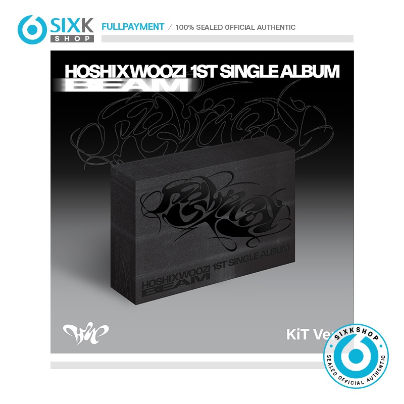 (KIT ver) HOSHI X WOOZI 1st Single Album 'BEAM' em Oferta na Shopee