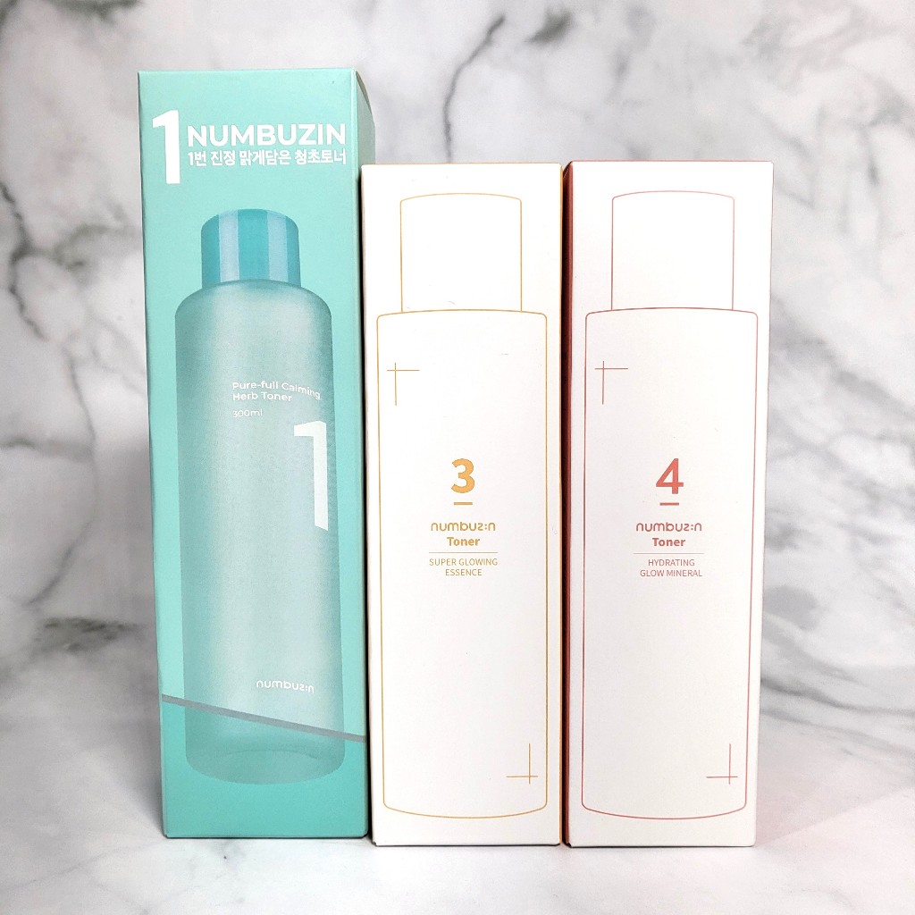Numbuzin Toner Collection (No.1-100ml, 300ml/ No.3-100ml, 200ml/ No.4-200ml) · foto 2