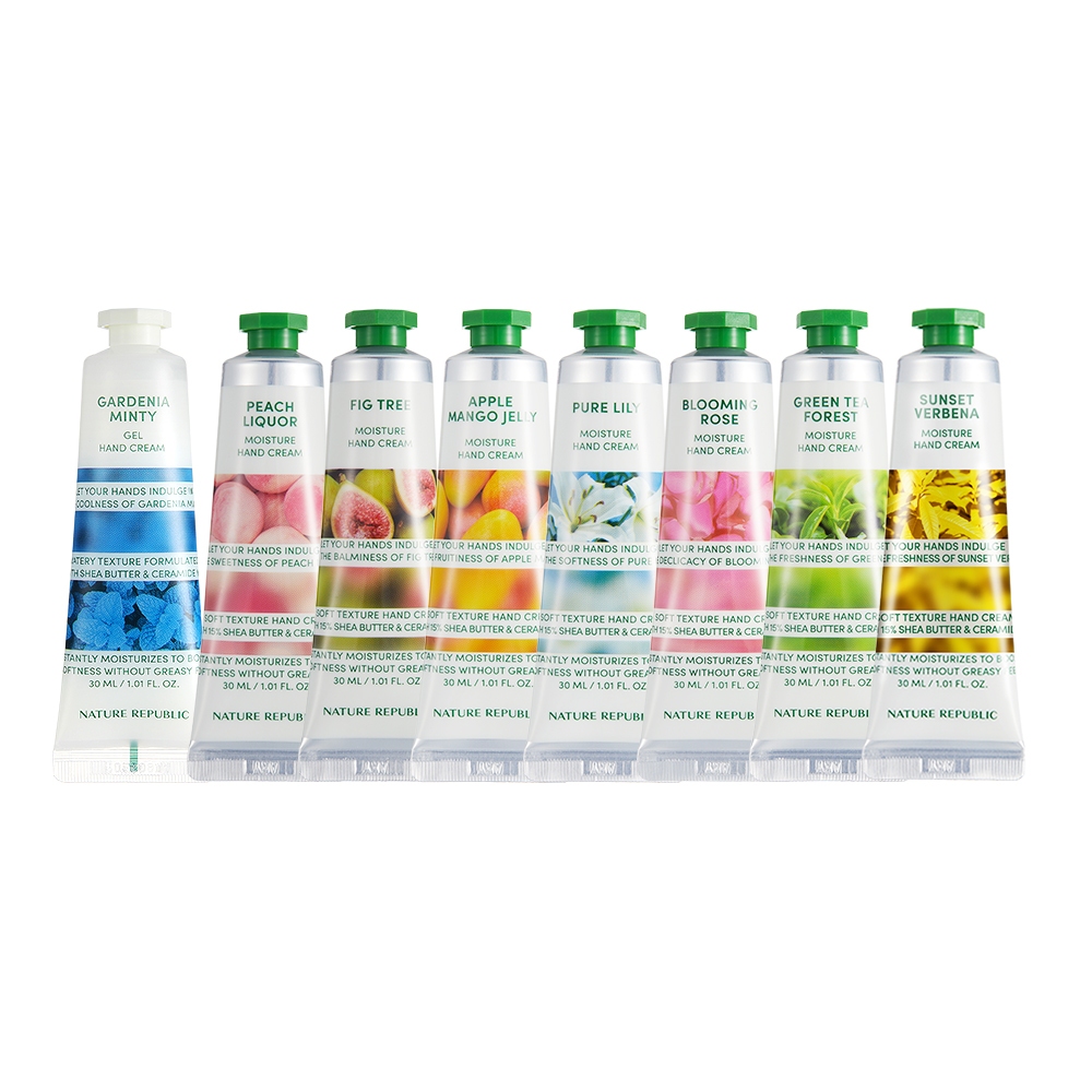 nature republic hand cream 21 types em Oferta na Shopee