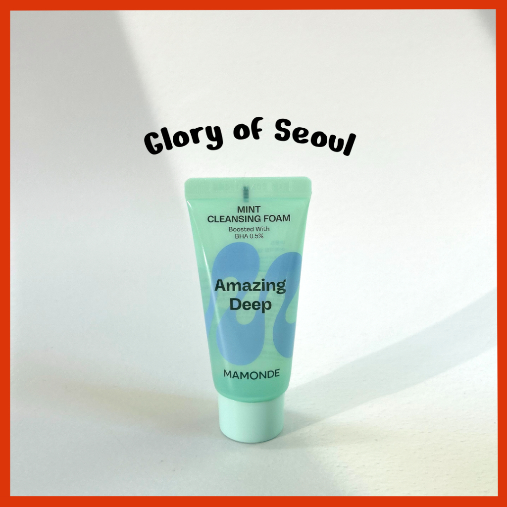 [MINI] MAMONDE Amazing Deep Mint Mint Cleansing Foam, 30ml em Oferta na Shopee