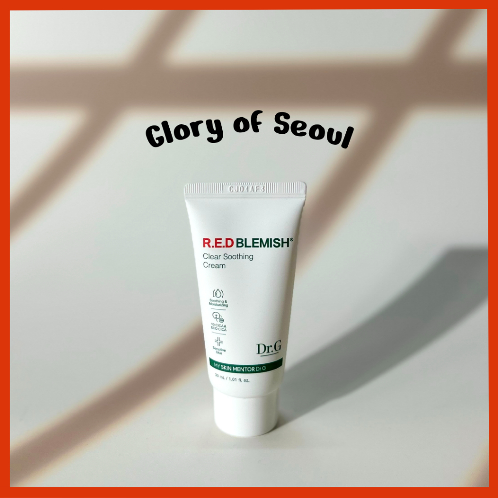 [MINI] DR.G Creme Calmante Red Blemish Clear, 30ml / 10ml em Oferta na Shopee