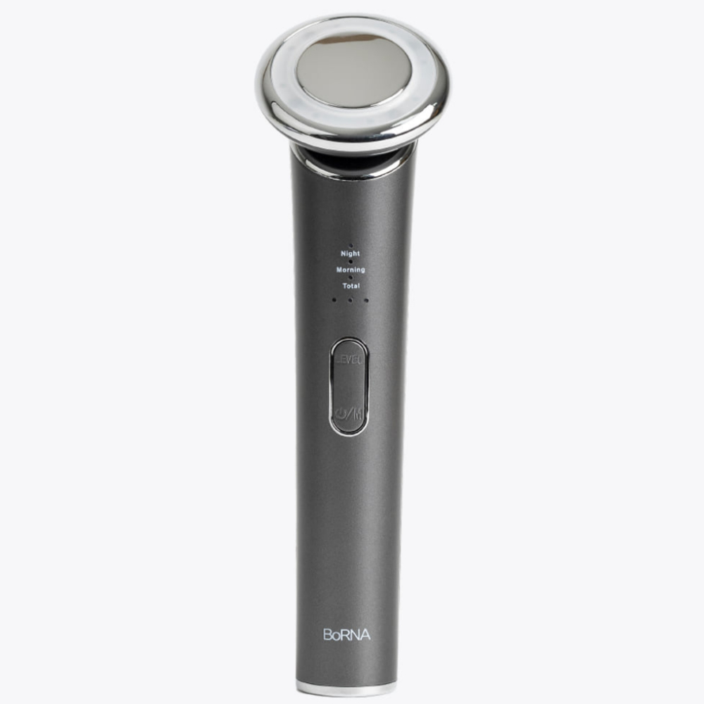 PEARLCARE NEW BORNA Dispositivo De Beleza Massajador Galvânico-EMS De Alta Freqüência De Vibração-Tudo Em Uma Casa De Cuidados Com A Pele-Marca Coréia