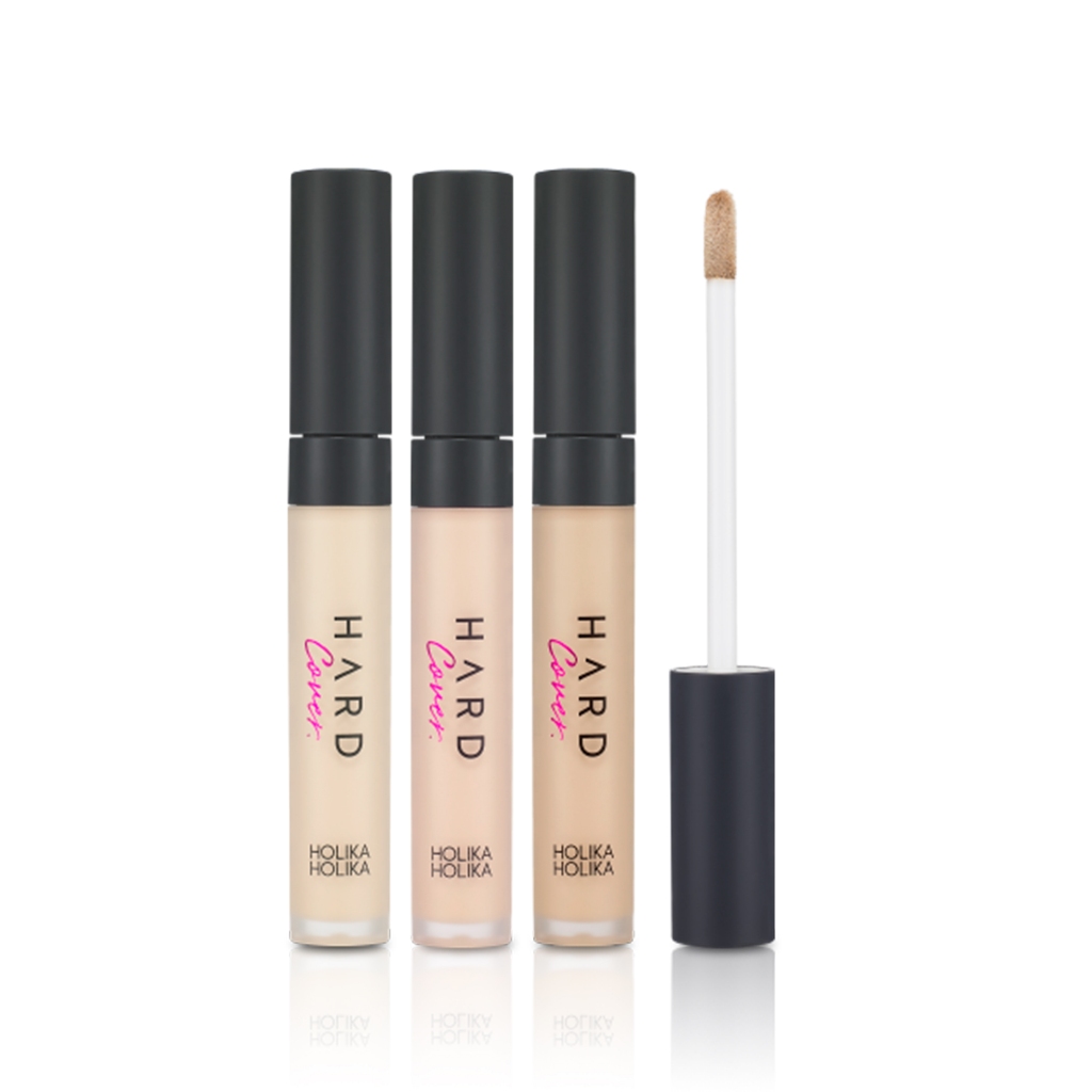 holika holika hard cover liquid concealer 7g 3colors (no.1,3,4) - Beauty