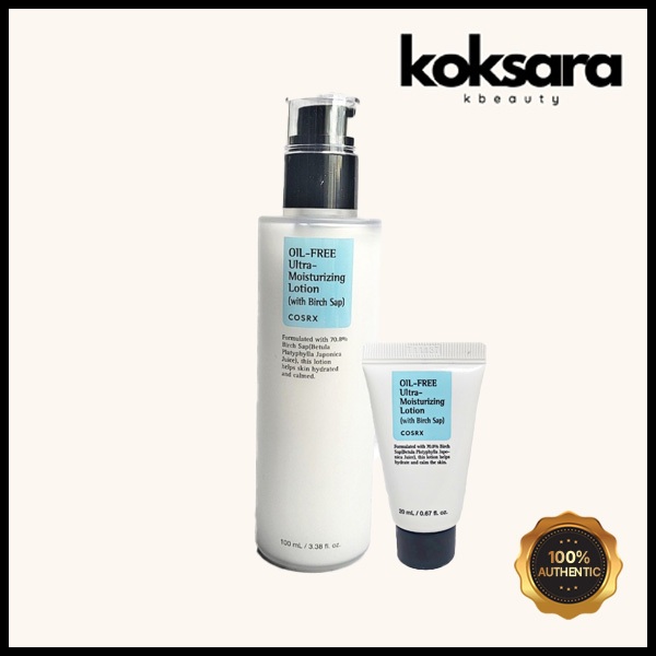 cosrx oil free ultra moisturizing lotion 20ml,100ml