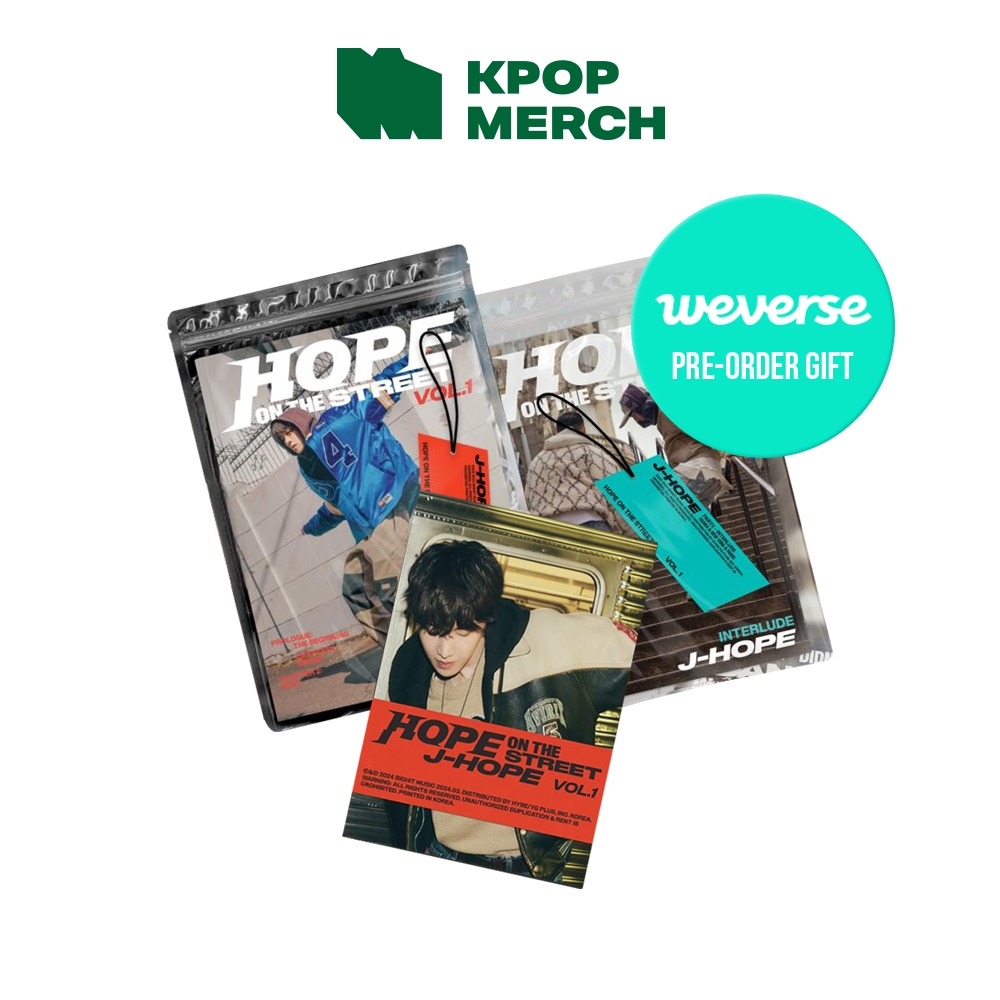 (Weverse POB) BTS j-hope - Special Album [ Hope On The Street Vol.1 ] em Oferta na Shopee