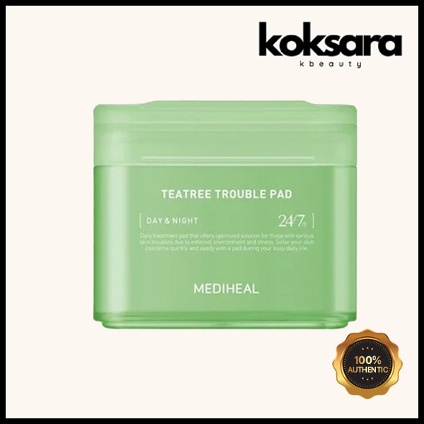 mediheal teatree trouble pad 100ea