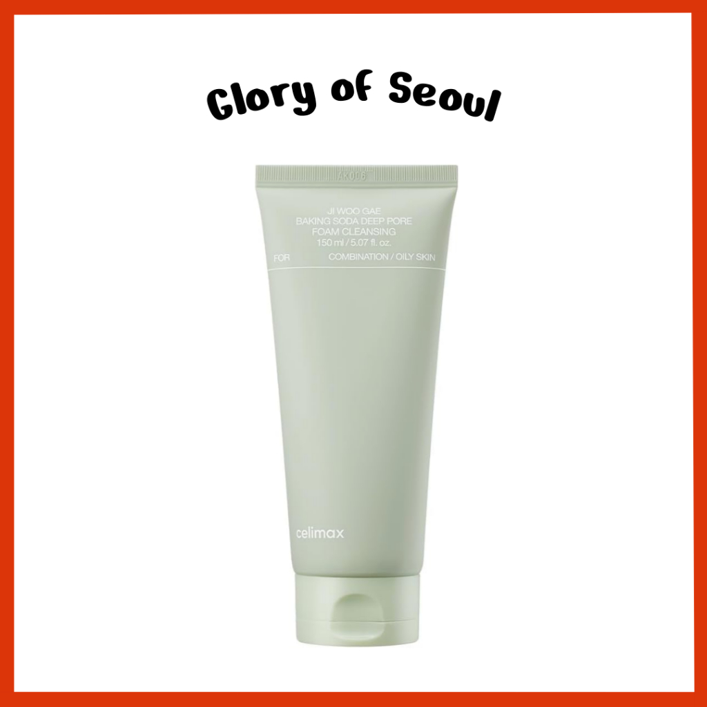CELIMAX Ji Woo Gae Baking Soda Deep Pore Foam Cleansing 150ml em Oferta na Shopee