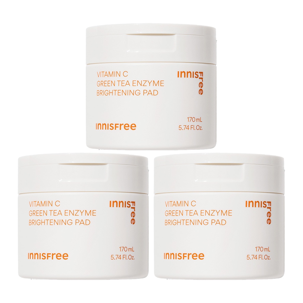 innisfree vita c green tea enzyme brightening pad 60ea · foto 2