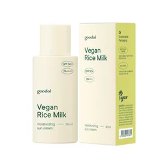 goodal vegan rice milk moisturizing sun cream 50ml