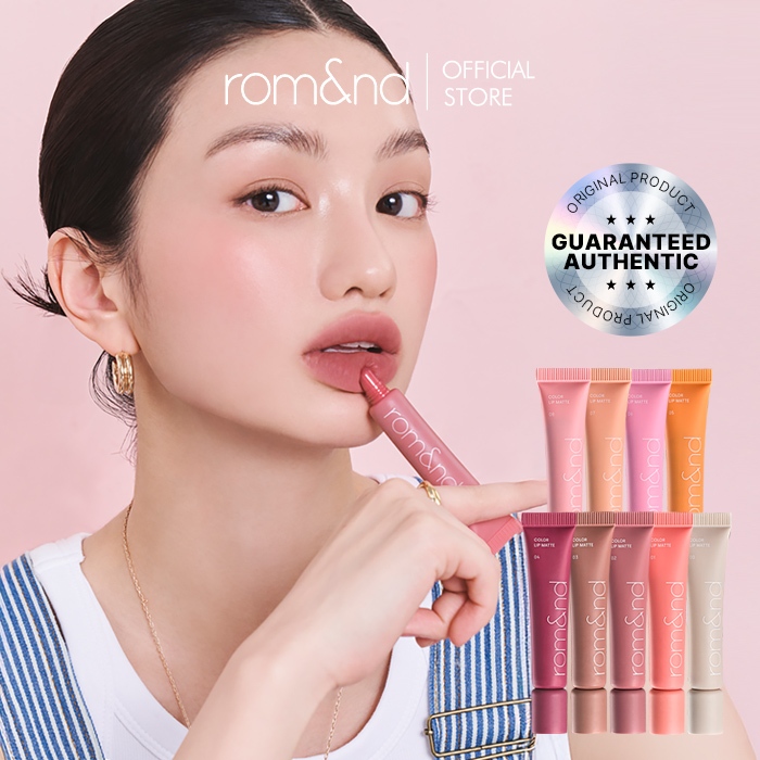 rom & nd Color Lip Matte 8g (9 Cores) em Oferta na Shopee