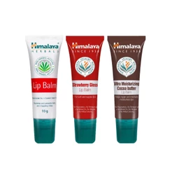 himalaya lip balm 10g 3types 5pieces