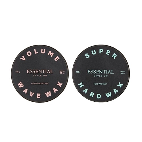 [The Face Shop] Cera De Cabelo Essential Style Up Super hard 100g Volume Wave 110g/Elastin man-in-mat Fosco Duro , 80g
