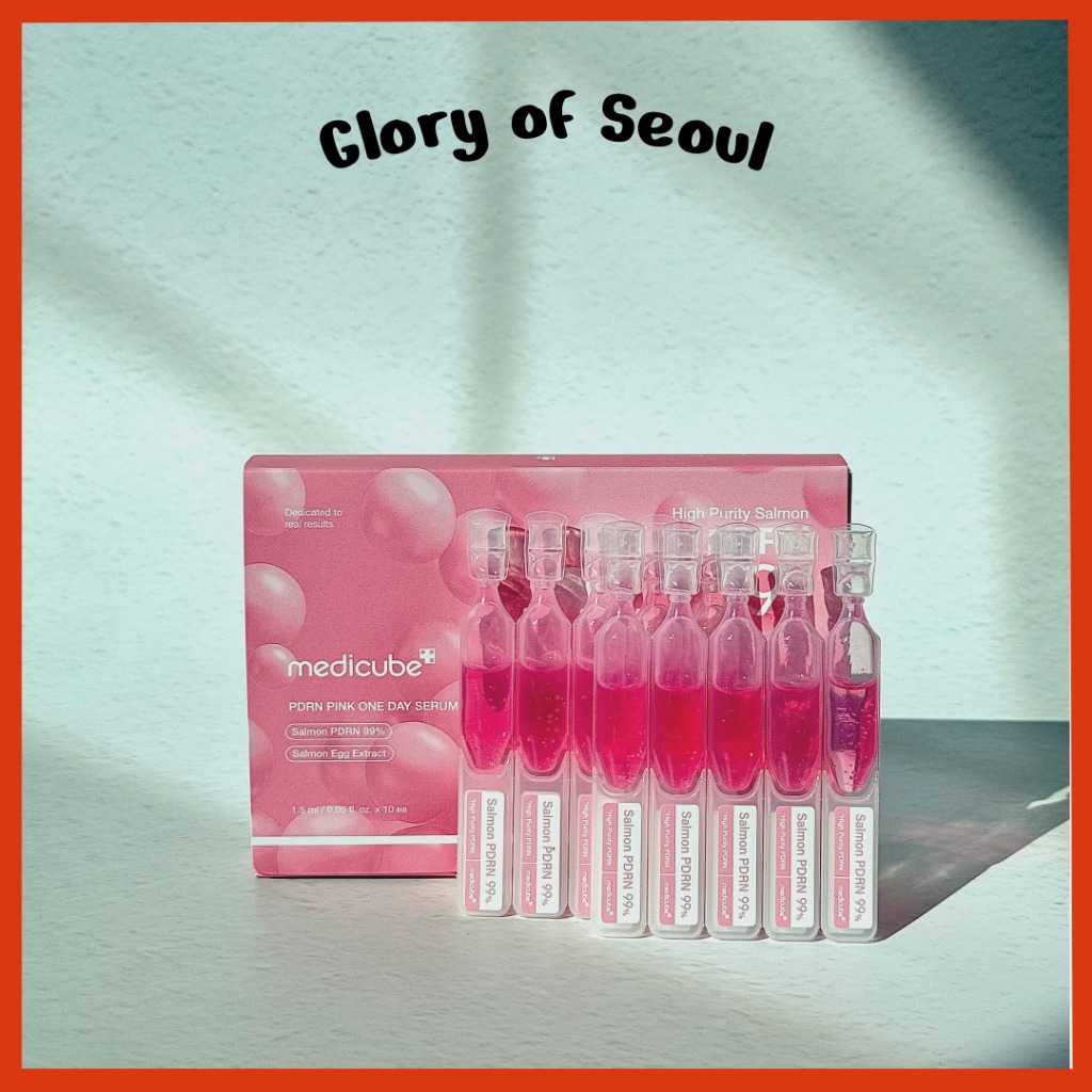 [NEW] Medicube PDRN Pink One Day Serum 1.5mL , 2 Option em Oferta na Shopee