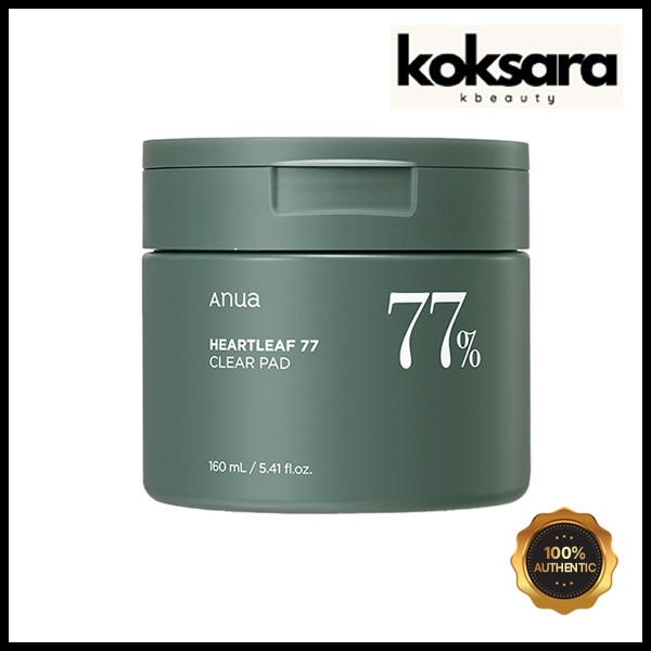 anua heartleaf 77 clear pad 160ml 70ea