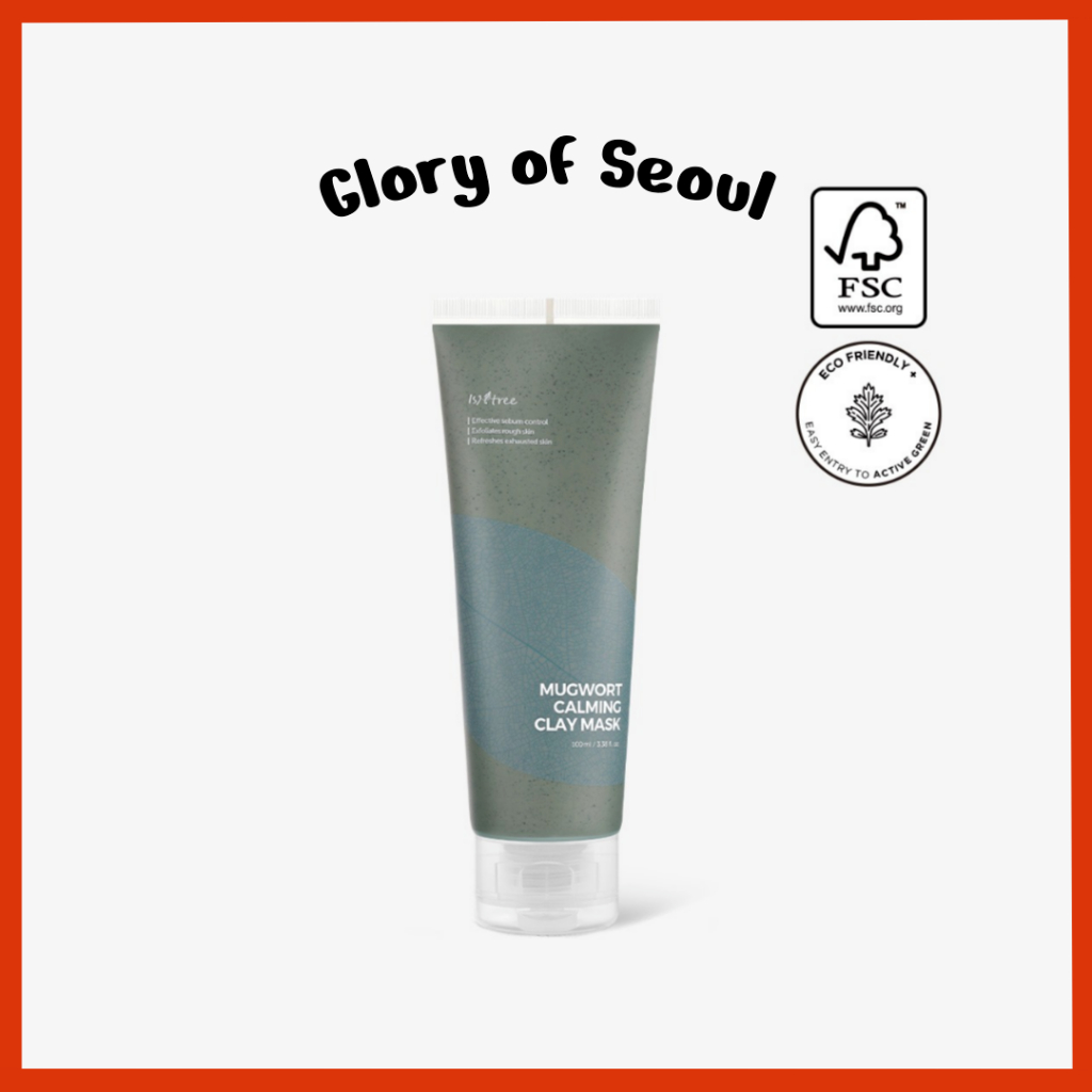 Isntree Mugwort calmante máscara de argila, 100ml em Oferta na Shopee