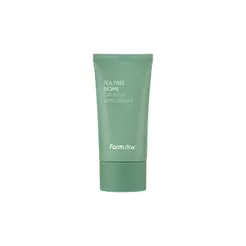 farmstay tea tree biome calming sun cream 50ml