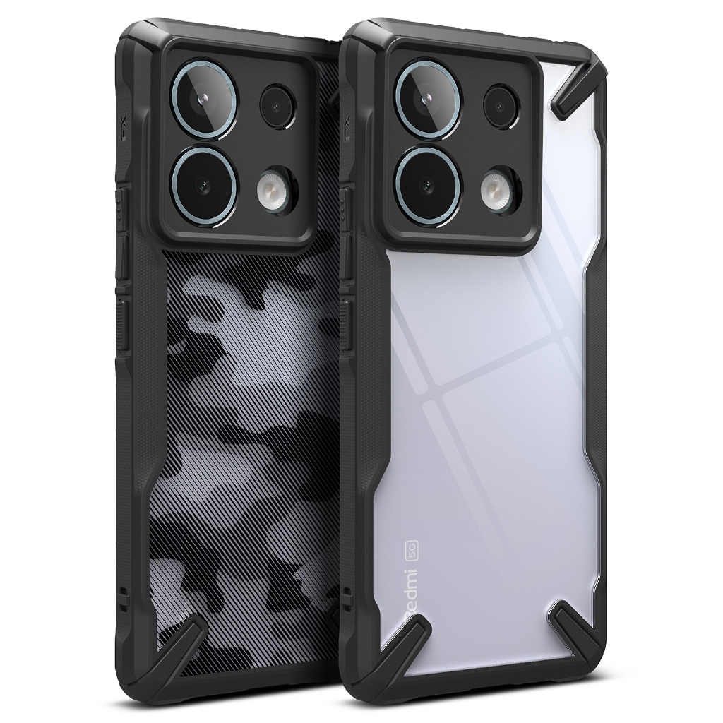Ringke Fusion-X Para Xiaomi Redmi Note 13 Pro 5G Poco X6 5G Capa Absorvente De C