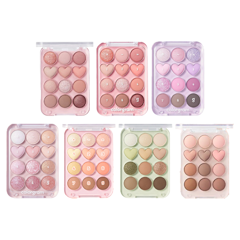 Paleta De Sombras Colorgram Pin Point 7 Tipos - Beauty