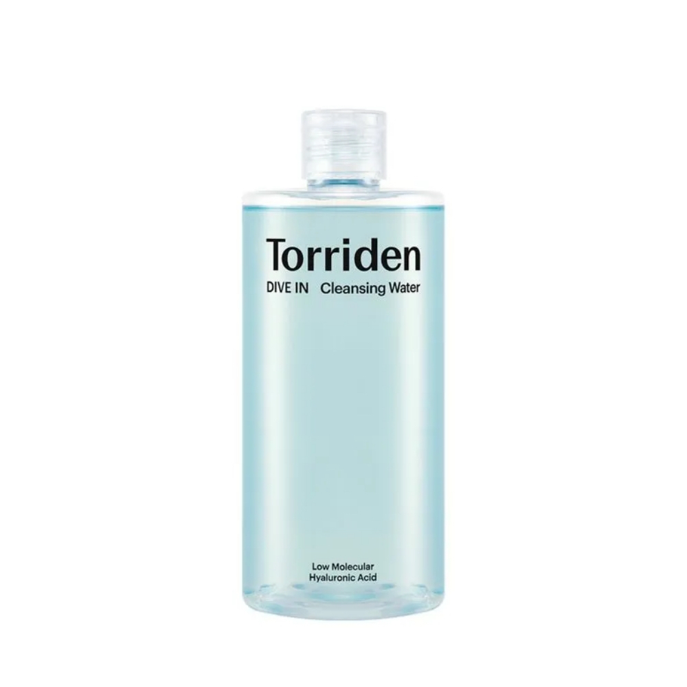 torriden dive in low molecular hyaluronic acid cleansing water 400ml em Oferta na Shopee