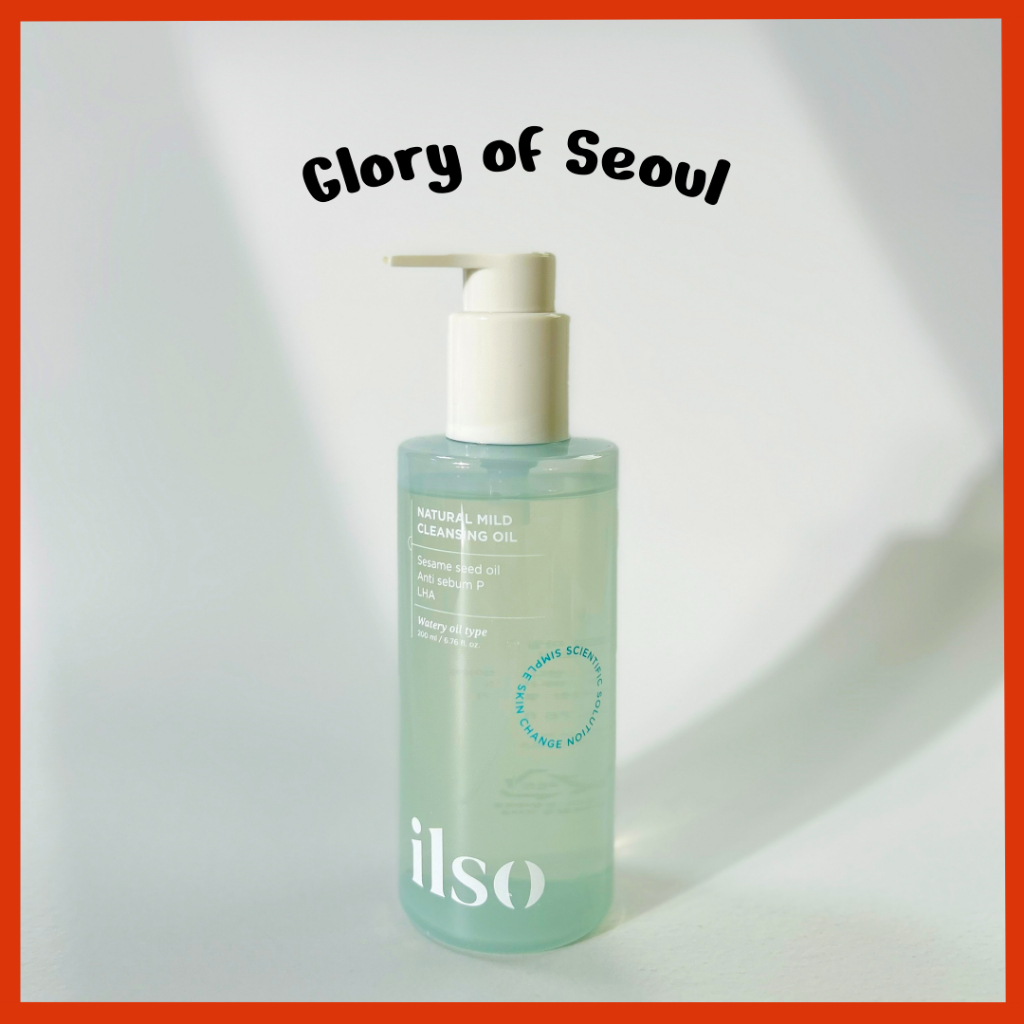 ilso Natural Mild Cleansing Oil / Super Melting Sebum Cleansing Oil, 200ml (2 Types) em Oferta na Shopee