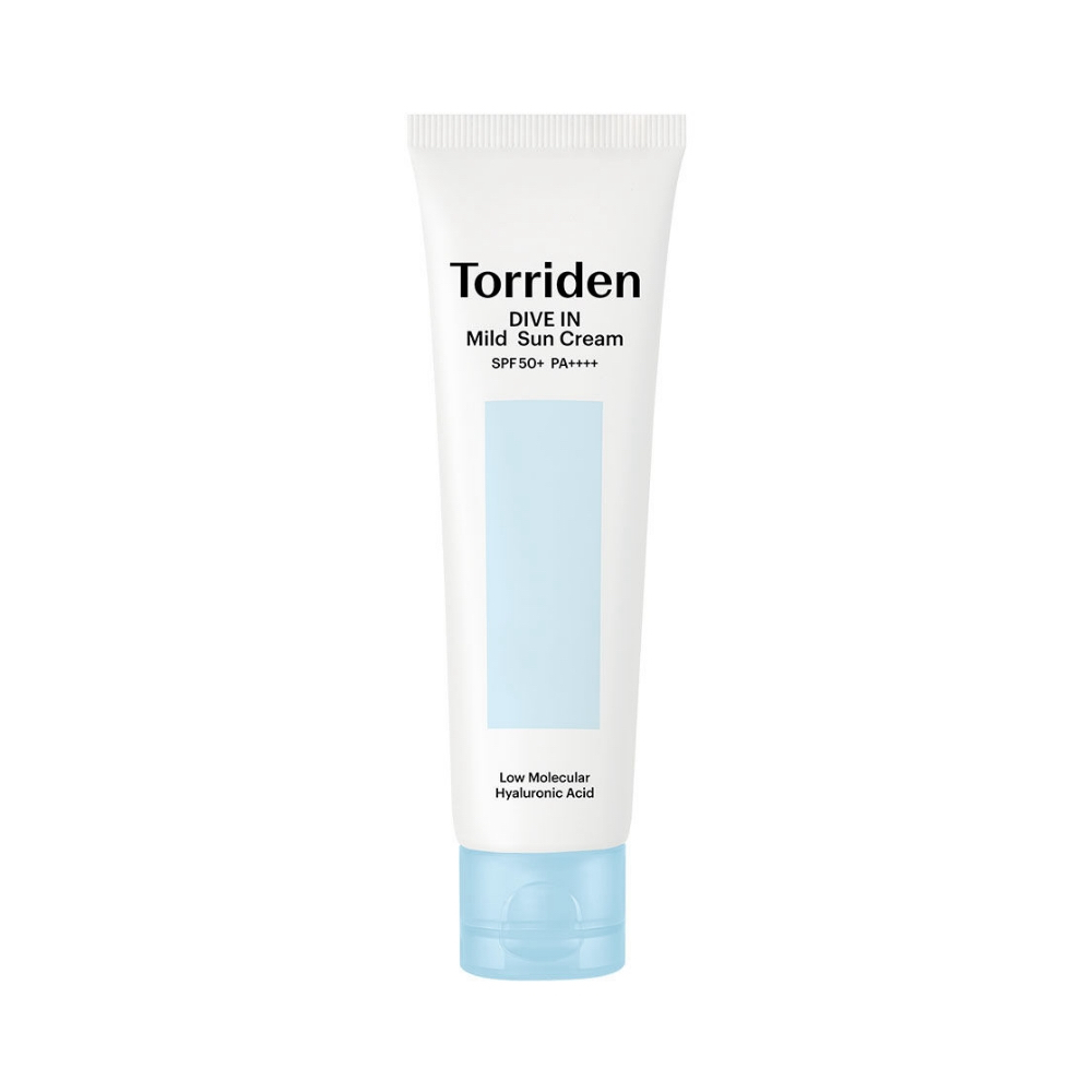 torriden dive in mild suncream solar protector spf50+/ PA++++ 60g em Oferta na Shopee