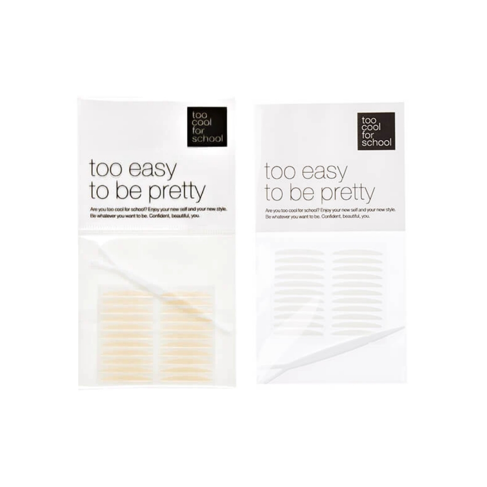 too cool for school double-sided/nude fit double eyelid tape (22 Pairs) - Beauty