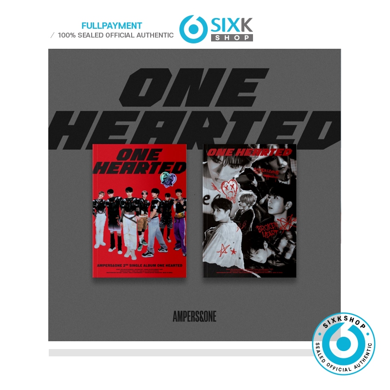 (PHOTOBOOK VER.) AMPERS&ONE 2ND SINGLE ALBUM One Hearted em Oferta na Shopee