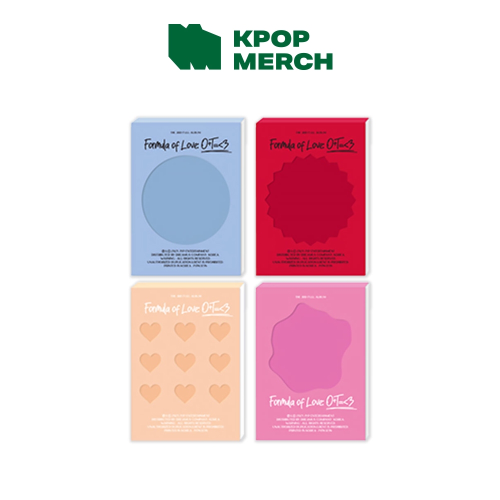 TWICE  - 3rd Full album [ Formula of Love: O+T=3 ] - Hobbies & Collections
