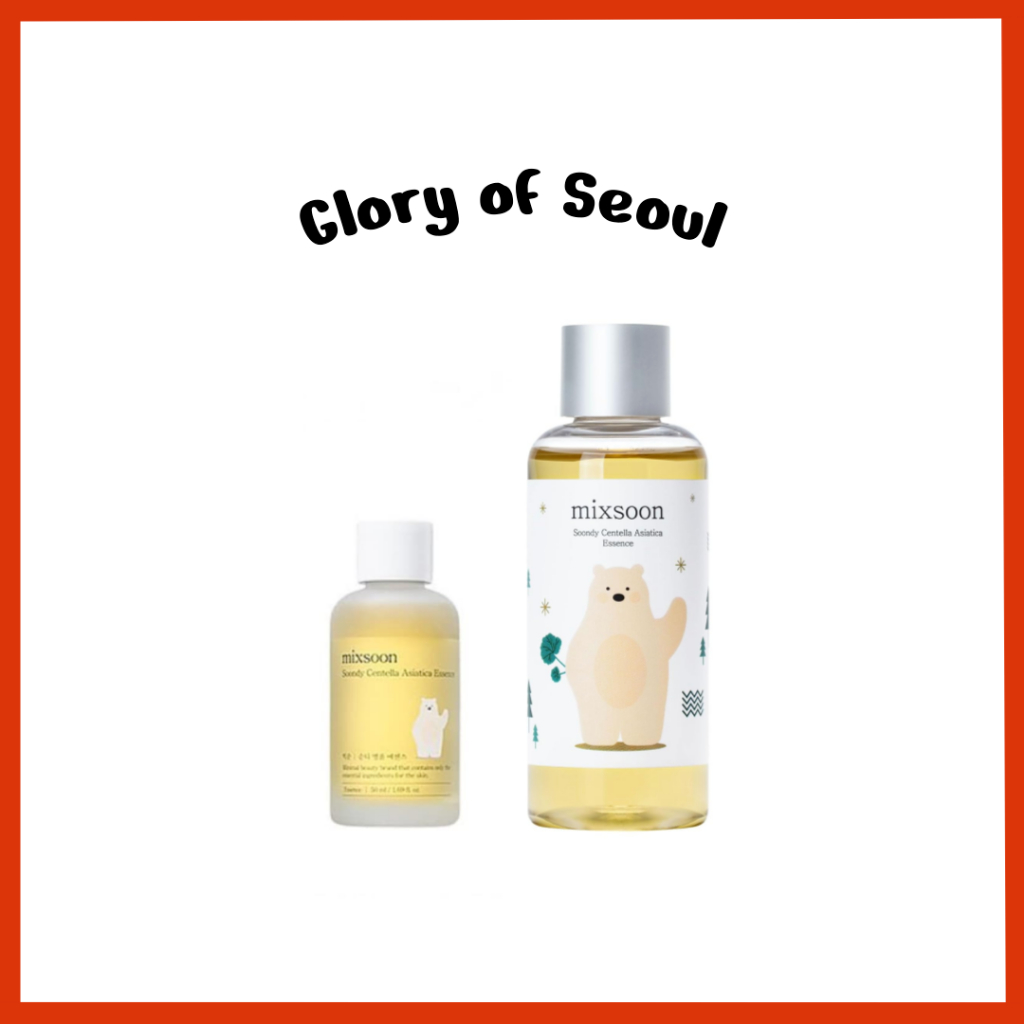 [MIXSOON] Centella Asiatica Essence 50ml/100ml em Oferta na Shopee