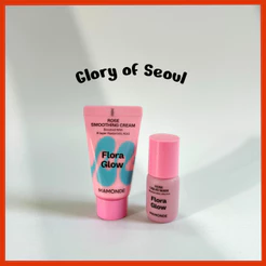 [MINI] MAMONDE Rose Liquid Mask 15ml/Flora Glow soothing cream 25ml