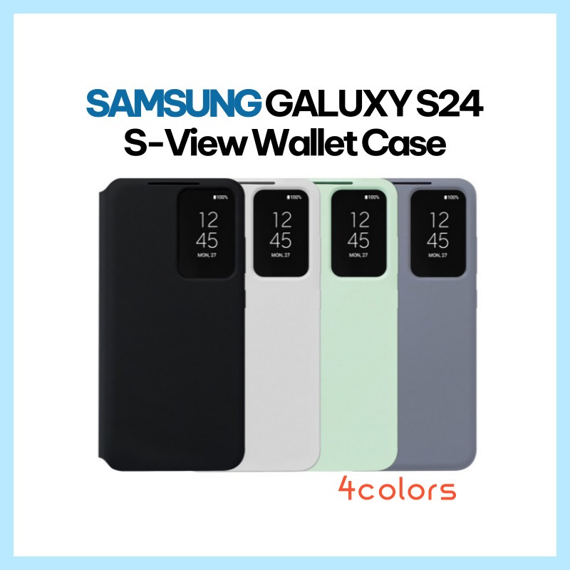 Samsung Galaxy S24 Carteira Com Vista Inteligente 4 Cores EF-ZS921