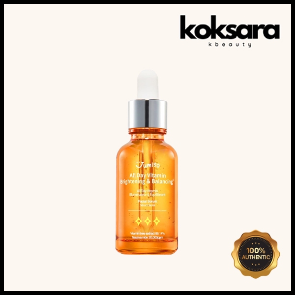 jumiso all day vitamin brightening & balancing facial serum 30ml em Oferta na Shopee