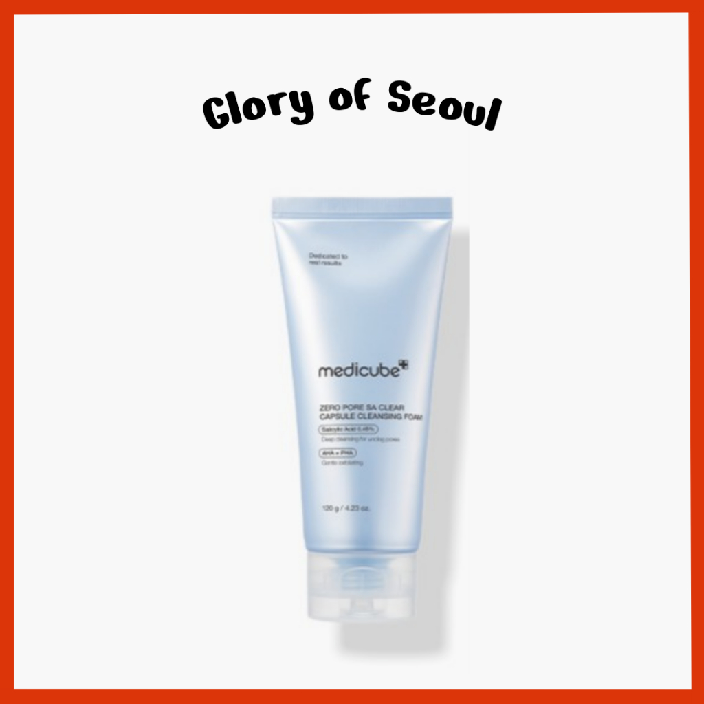 MEDICUBE Zero Pore  Cleansing Capsule Foam Cleanser 120g em Oferta na Shopee