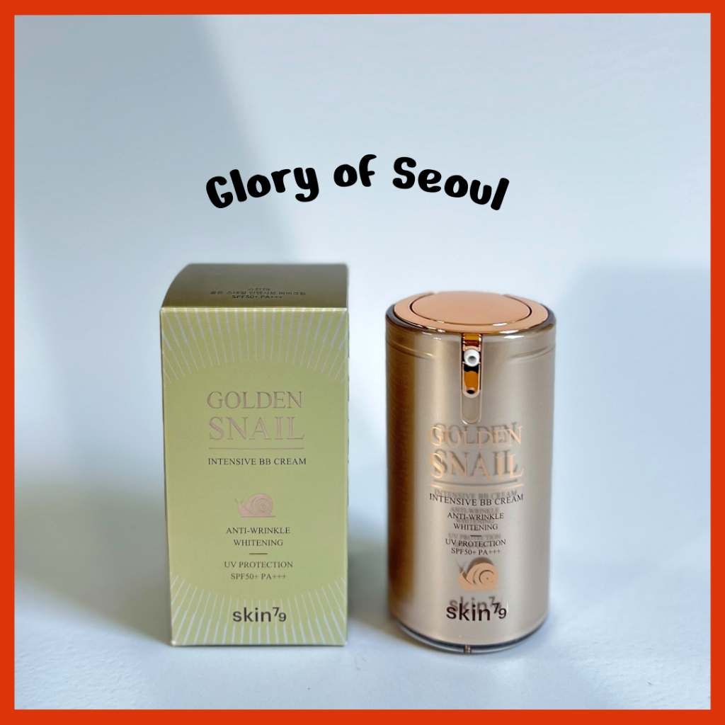 SKIN79 Snail Intensive BB Cream (SPF50+/PA +++), 45g, 79g em Oferta na Shopee