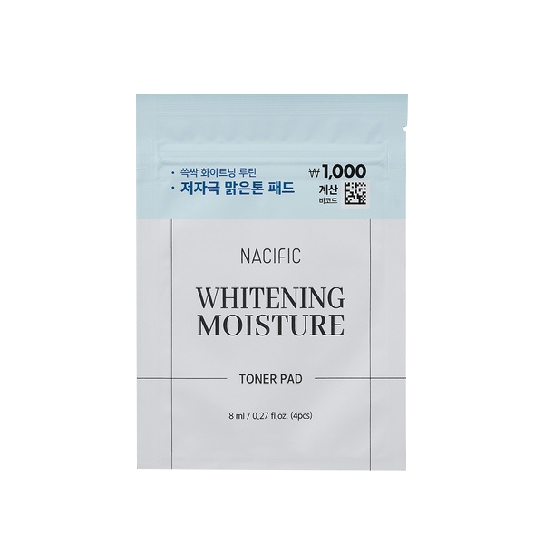 Nacific Whitening Moisture Toner Pad 4ea