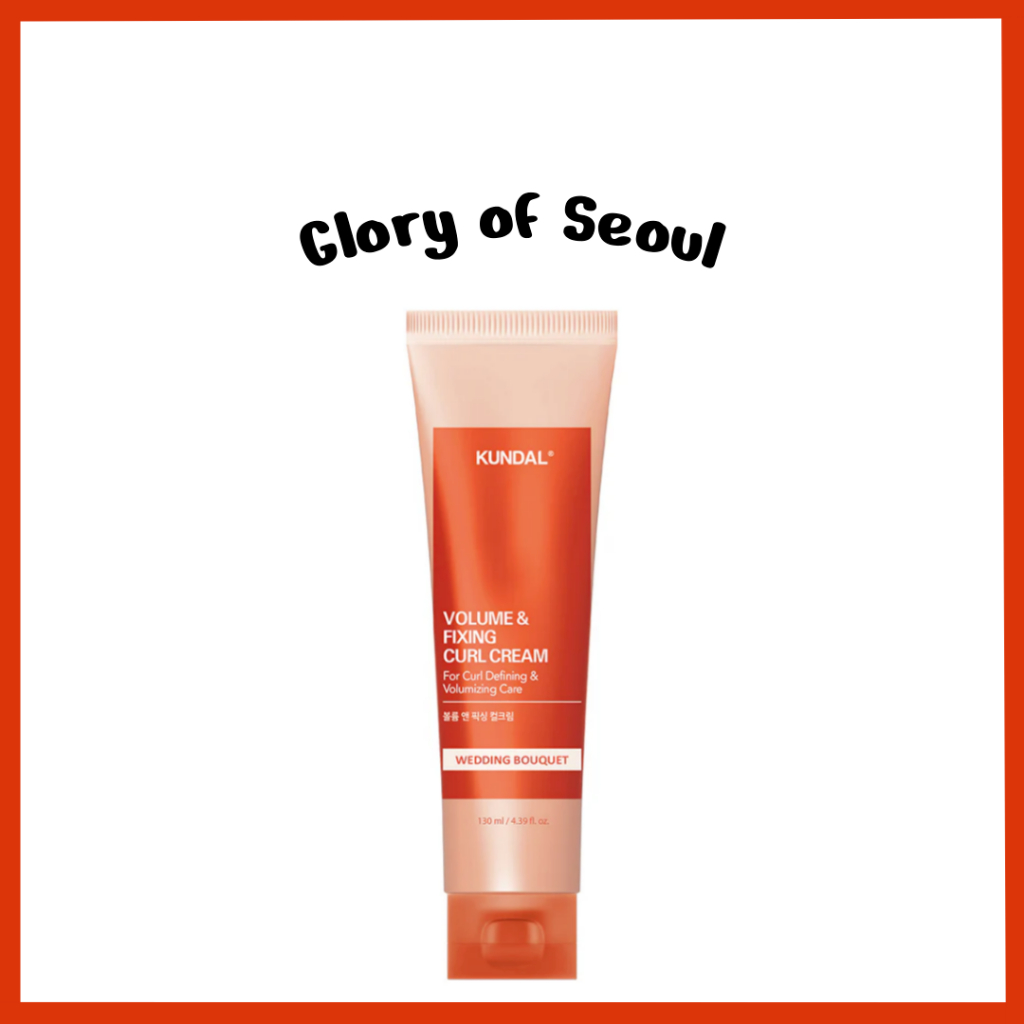 KUNDAL Volume And Fixing Curl Cream 130ml Wedding Bouquet