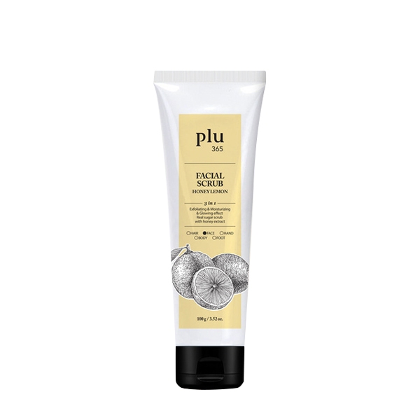 Plu 365 Facial Scrub 100g Honey Lemon Scent em Oferta na Shopee