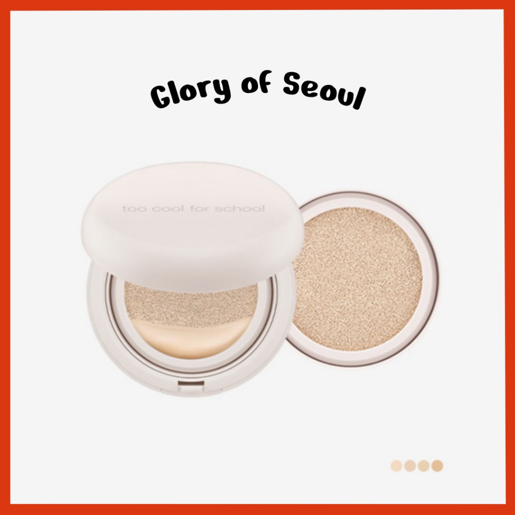 TOO COOL FOR SCHOOL Fixing Nude Fit Cushion 4 Colors em Oferta na Shopee