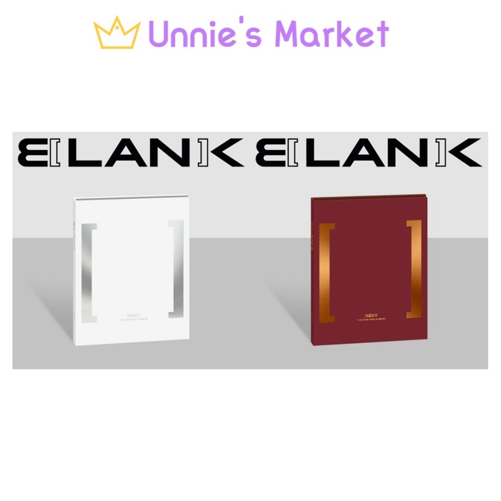 ROCKY - BLANK 2nd Mini Album (White ver. / Burgundy ver.)
