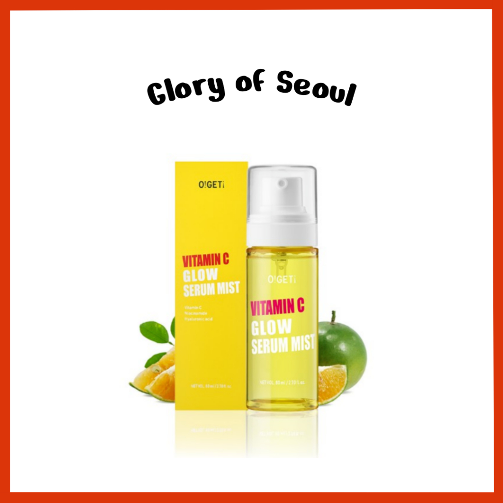 O ! GETi Vitamina C Glow Soro Névoa, 80ml em Oferta na Shopee